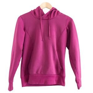 Under Armour Hoodie Sweatshirt Coldgear Purple XS